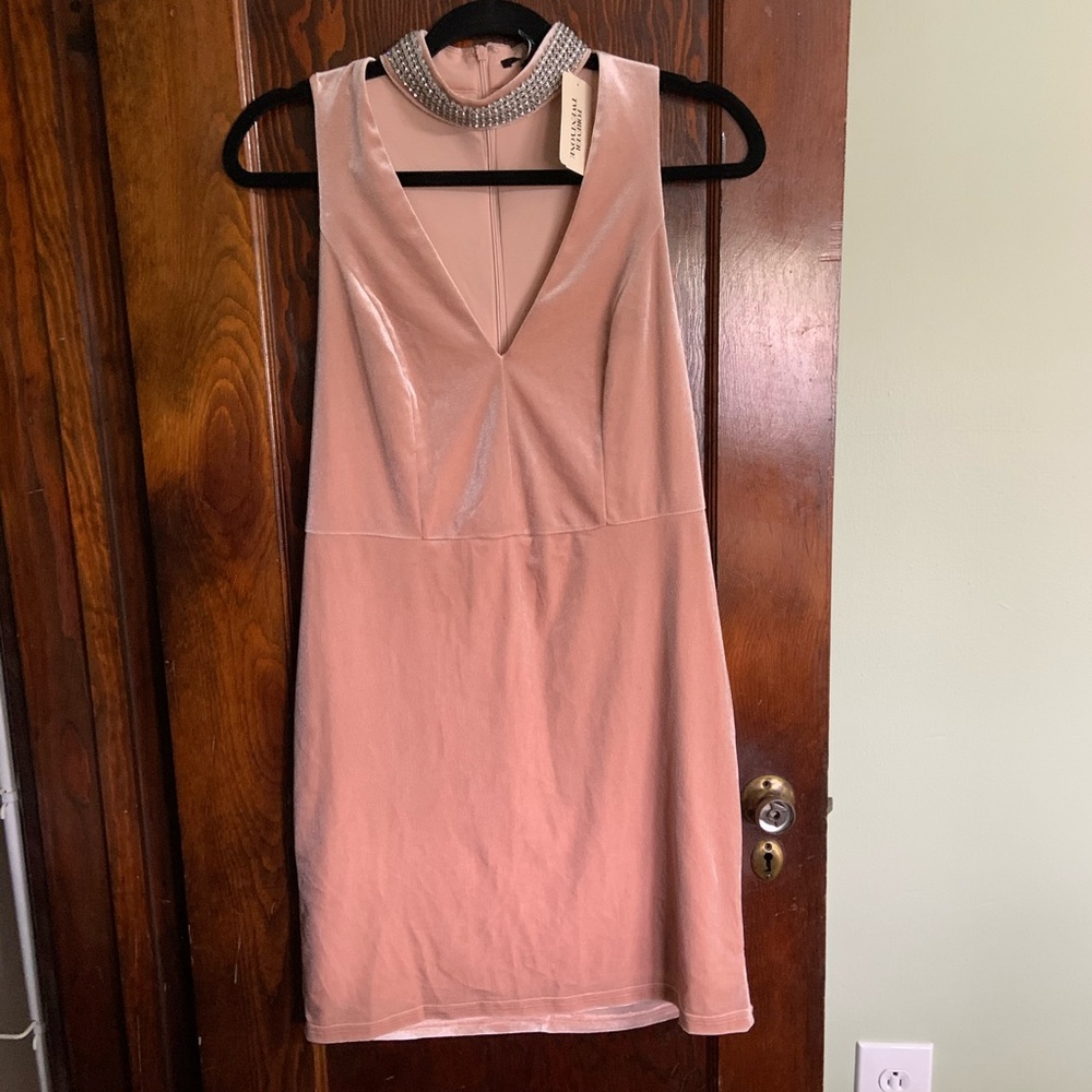 *NWT* Pink Mini Bodycon Dress